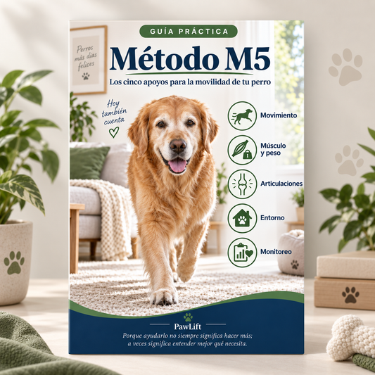 Método M5 – Los cinco apoyos para la movilidad de tu perro