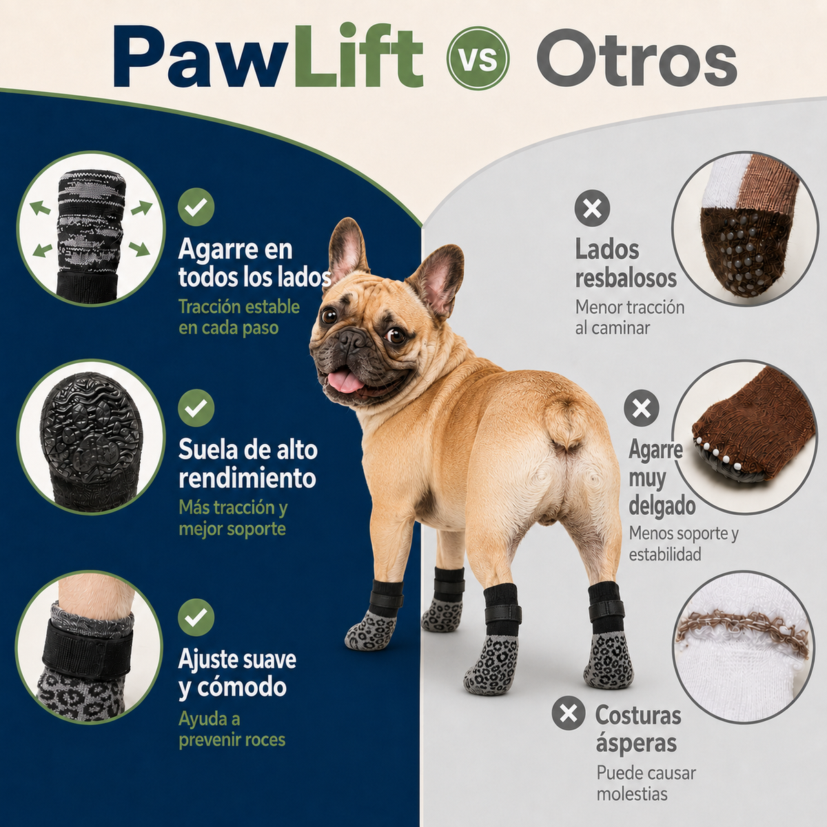 Calcetines Antideslizantes para perros
